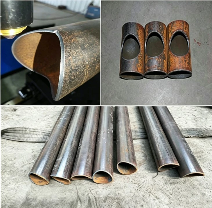 info-1-1 Industrial Side-Mounted Tube Laser Cutting Machine high quality