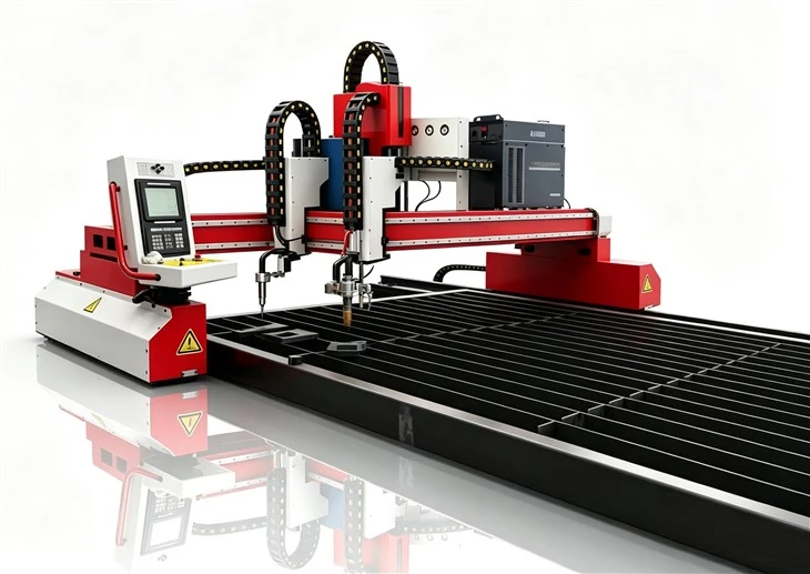 Gantry CNC Plasma Cutting Machine-2 Gantry CNC Plasma Cutting Machine-2