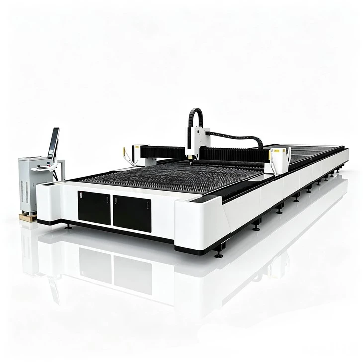 Industrial Ground‑Mounted Gantry Fiber Laser Cutter
