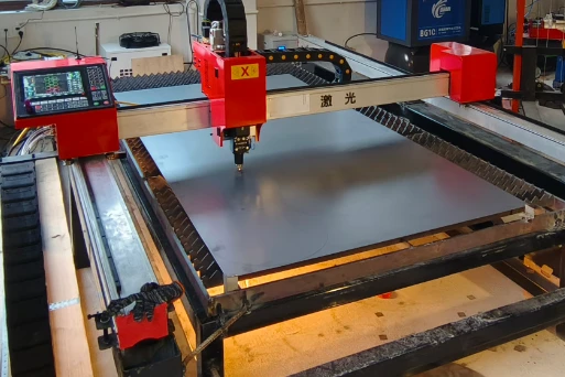 Small Light Gantry CNC Cutting Machine For Carbon Steel Processing